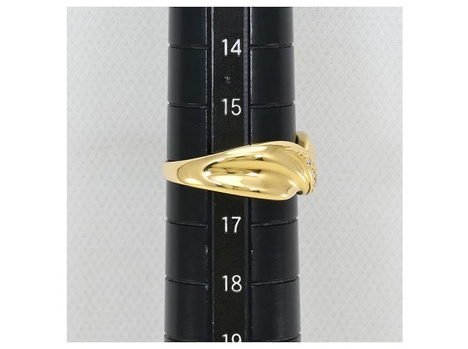 Autre Marque 18K Gelbgold Diamantring Golden - Ansicht 8