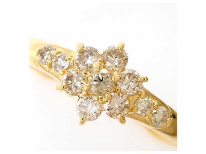Autre Marque 18K Gelbgold Diamantring Golden - Ansicht 2