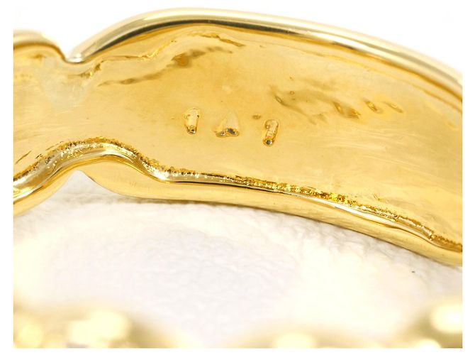 Autre Marque 18K Gelbgold-Ring mit Diamant Golden - Ansicht 6