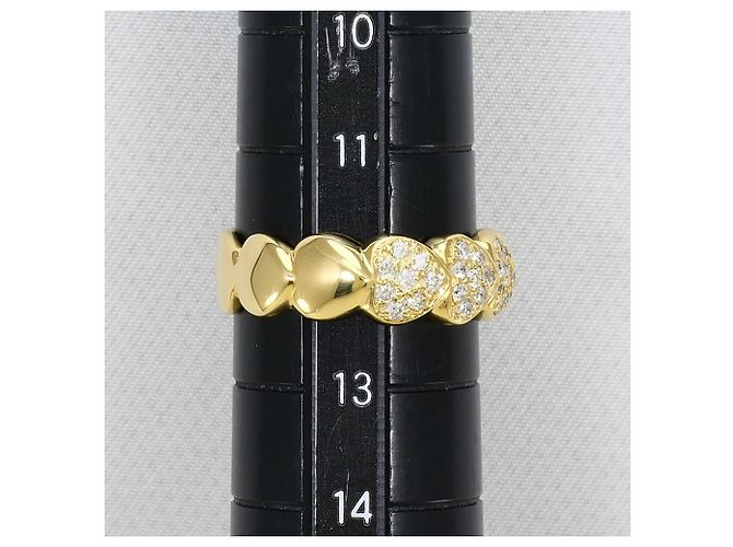 Autre Marque 18K Gelbgold-Ring mit Diamant Golden - Ansicht 9