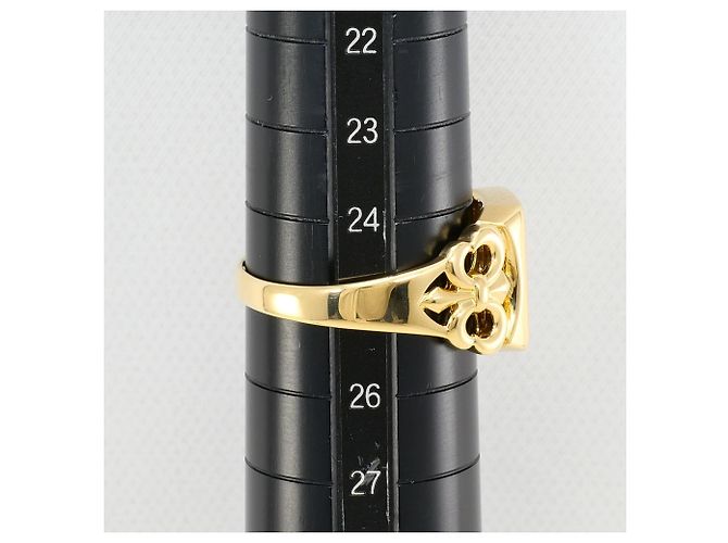 Autre Marque 18K Gelbgold-Ring mit Diamanten Golden - Ansicht 7