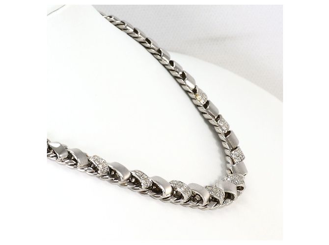 Autre Marque Collana in oro bianco 18K e diamanti D'oro - vista 2