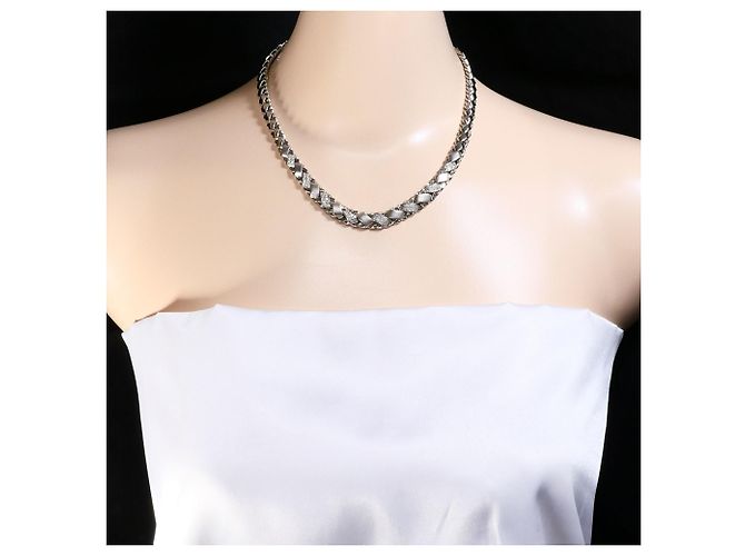 Autre Marque Collana in oro bianco 18K e diamanti D'oro - vista 7