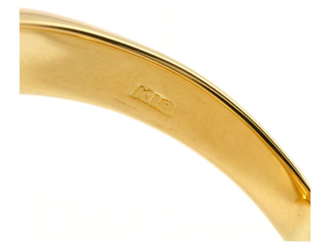 Autre Marque 18K Gelbgold-Ring mit Diamant Golden - Ansicht 5