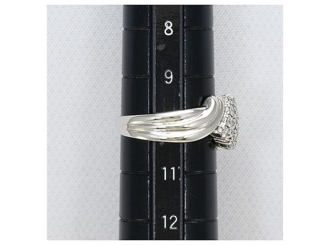 Autre Marque PT850 Platinring mit 0.46ct Diamant - Ansicht 8