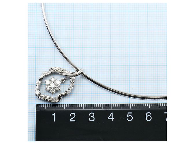 Autre Marque Collana in diamante e platino - vista 6