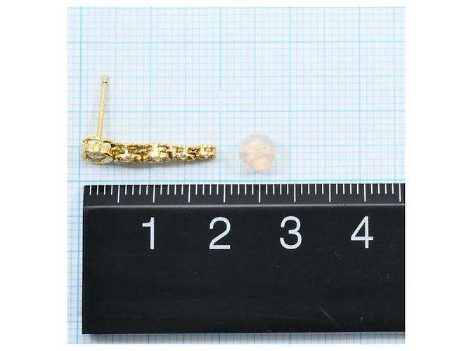 Autre Marque Orecchini a lobo in oro giallo 18K e diamanti D'oro - vista 5