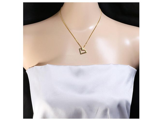 Autre Marque Collana in oro giallo 18K con diamante D'oro - vista 5