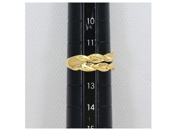 Autre Marque 18K Gelbgold Diamantring Golden - Ansicht 8