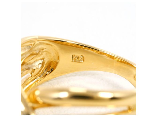 Autre Marque 18K Gelbgold Diamantring Golden - Ansicht 5