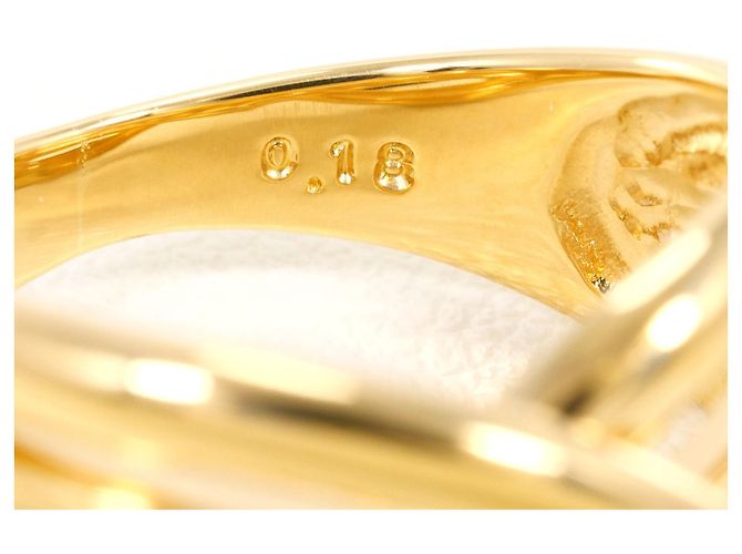 Autre Marque 18K Gelbgold Diamantring Golden - Ansicht 6