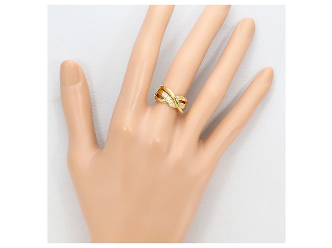 Autre Marque 18K Gelbgold Diamantring Golden - Ansicht 7
