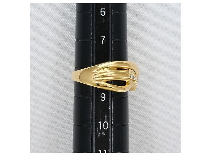 Autre Marque 18K Gelbgold Diamantring Golden - Ansicht 8