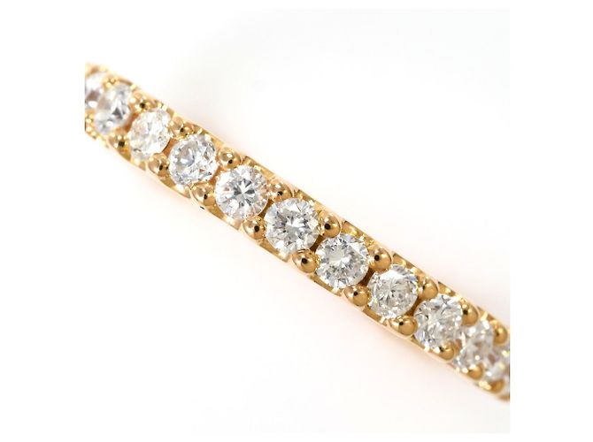 Autre Marque 18K Roségold-Ring mit Diamant Golden - Ansicht 2