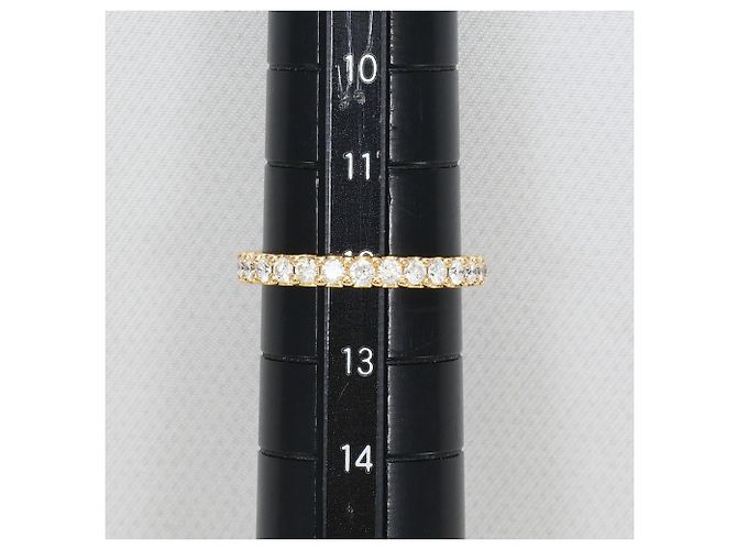 Autre Marque 18K Roségold-Ring mit Diamant Golden - Ansicht 7