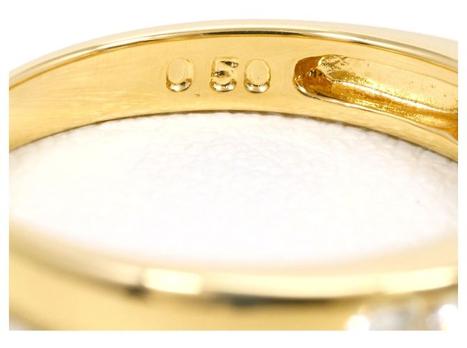 Autre Marque 18K Gelbgold Diamantring Golden - Ansicht 5