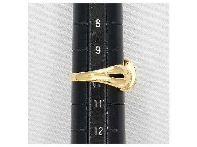 Autre Marque 18K Gelbgold-Ring mit Diamant Golden - Ansicht 8