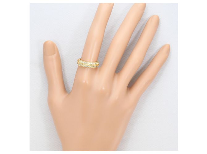 Autre Marque 18K Gelbgold Diamantring Golden - Ansicht 7