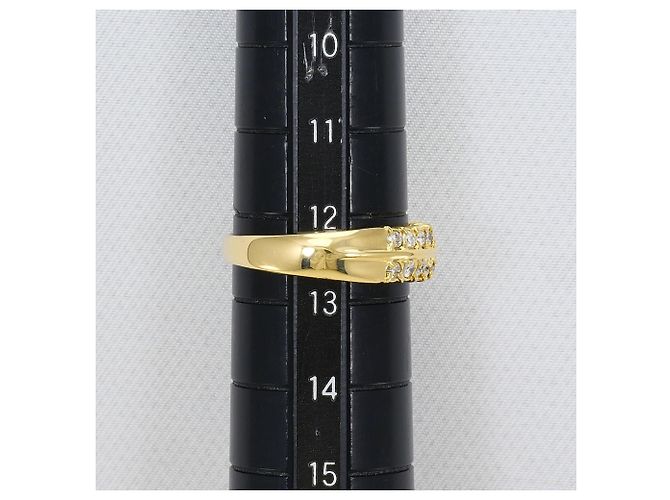 Autre Marque 18K Gelbgold Diamantring Golden - Ansicht 8