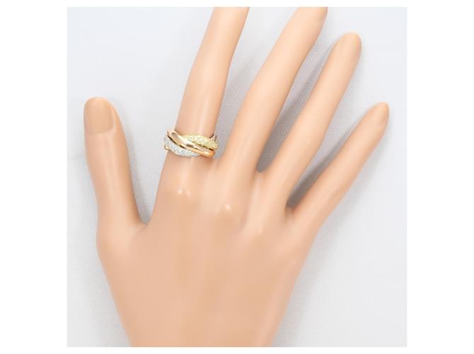 Autre Marque Eleganter Ring mit Diamant Golden - Ansicht 7