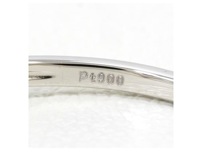 Autre Marque Platinring mit Diamanten - Ansicht 4