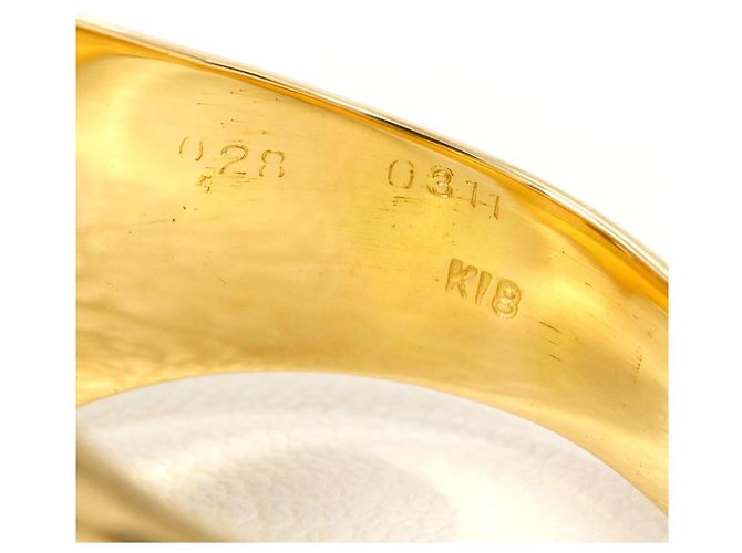 Autre Marque 18K Gelbgold Diamantring Golden - Ansicht 5