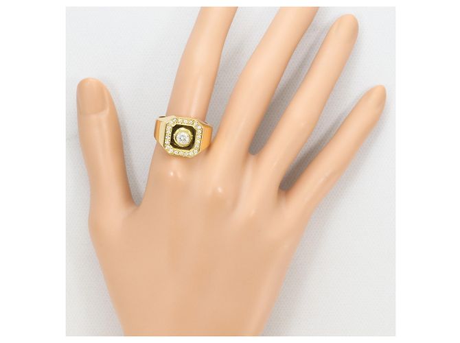 Autre Marque 18K Gelbgold Diamantring Golden - Ansicht 6