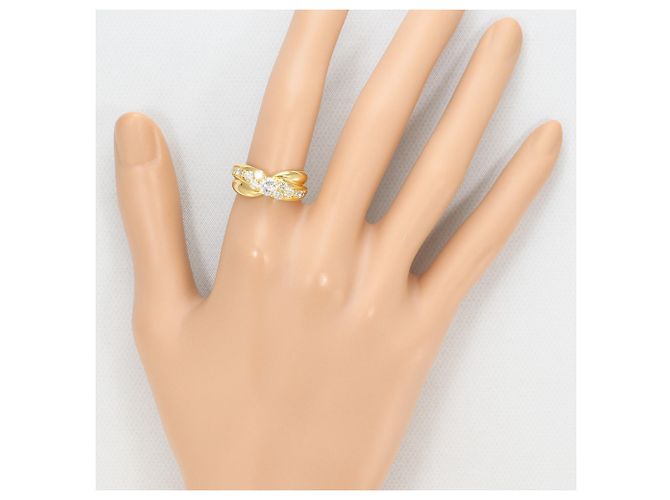 Autre Marque 18K Gelbgold-Ring mit Diamant Golden - Ansicht 6