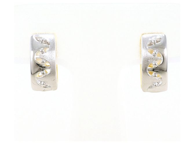 Autre Marque Pendientes de clip en oro de 14K Dorado - vista 3