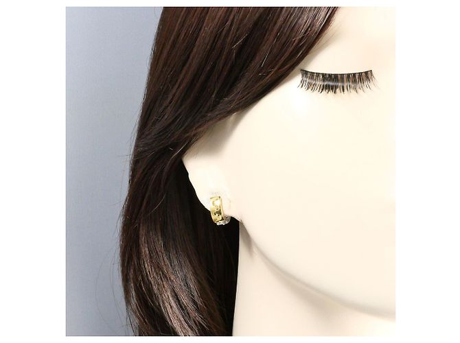Autre Marque Pendientes de clip en oro de 14K Dorado - vista 6