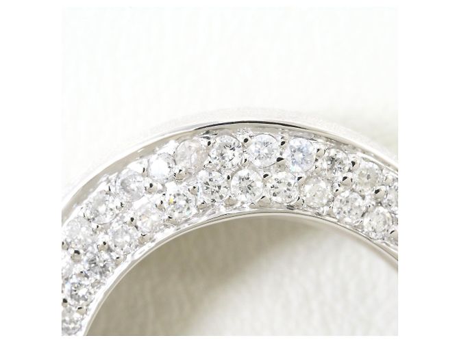 Autre Marque 18K Weißgold-Ring mit Diamant Golden - Ansicht 4