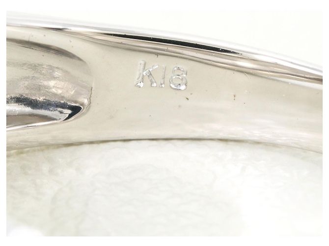 Autre Marque 18K Weißgold-Ring mit Diamant Golden - Ansicht 5