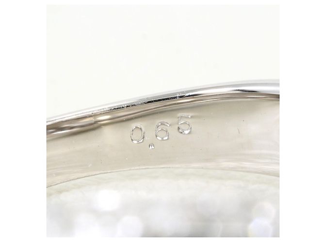 Autre Marque 18K Weißgold-Ring mit Diamant Golden - Ansicht 6