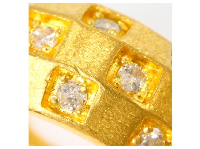 Autre Marque 24K Gelbgold Diamantring Golden - Ansicht 2