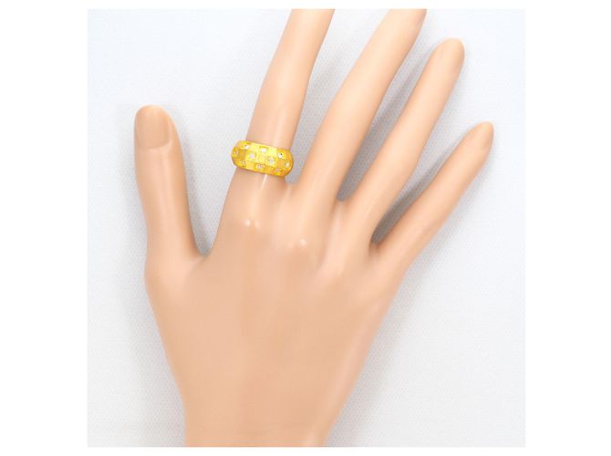 Autre Marque 24K Gelbgold Diamantring Golden - Ansicht 7