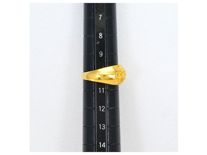 Autre Marque 24K Gelbgold Diamantring Golden - Ansicht 8