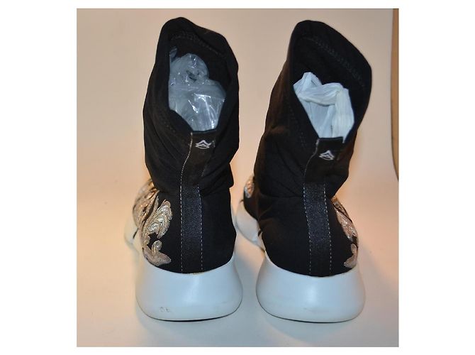 Elena Lachi Elena Iachi Canvas Sneaker Schwarz Silber 36 IT - Ansicht 3