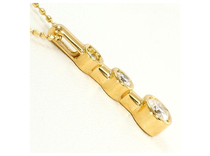 Autre Marque Collana in oro giallo 18K con diamante D'oro - vista 2