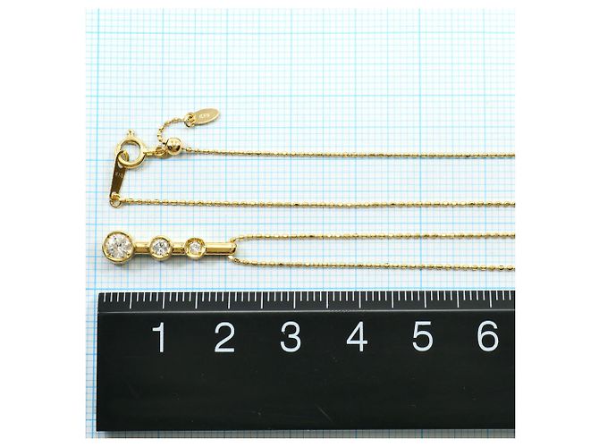 Autre Marque Collana in oro giallo 18K con diamante D'oro - vista 4
