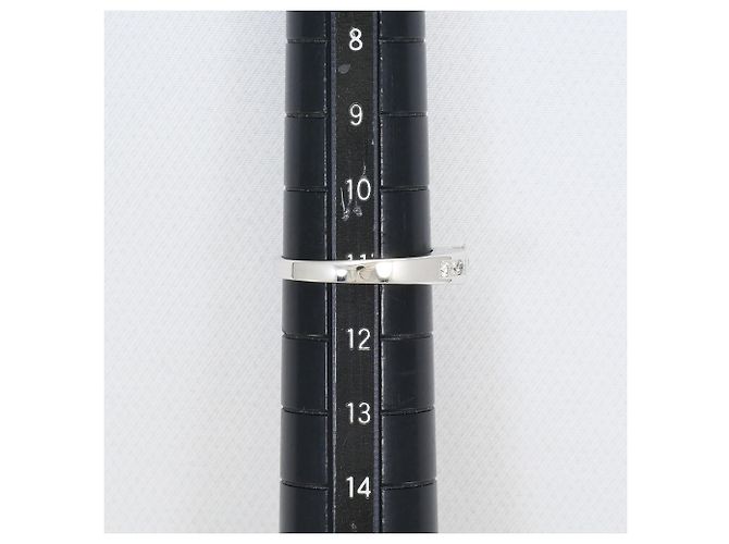 Autre Marque 10K Weißgold Diamantring Golden - Ansicht 8