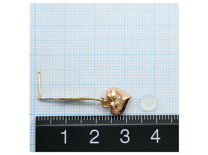 Autre Marque Eleganti orecchini pendenti in oro 14K D'oro - vista 3