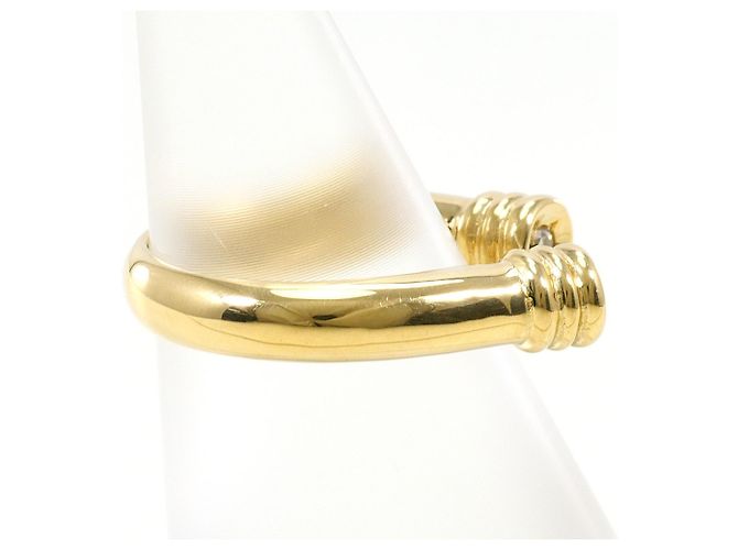 Autre Marque 18K Gelbgold Diamantring Golden - Ansicht 3