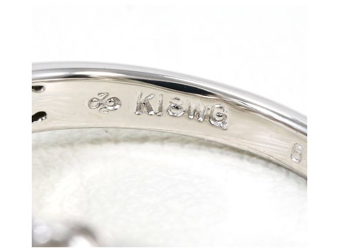 Autre Marque 18K Weißgold Diamantring Golden - Ansicht 5