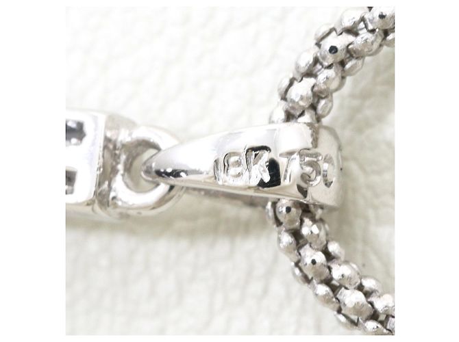 Autre Marque 18K Weißgoldkette mit Diamant Golden - Ansicht 4