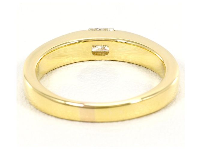 Autre Marque 18K Gelbgold-Ring mit Diamant Golden - Ansicht 4