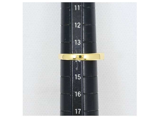 Autre Marque 18K Gelbgold-Ring mit Diamant Golden - Ansicht 8