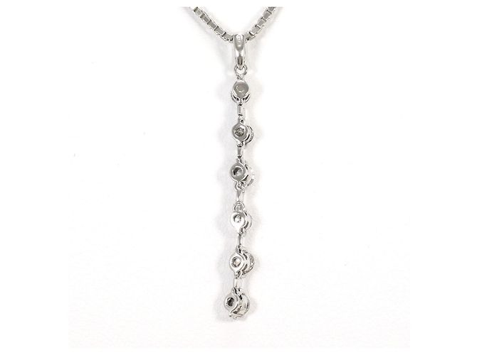Autre Marque Collana in oro bianco 18K e diamanti D'oro - vista 3