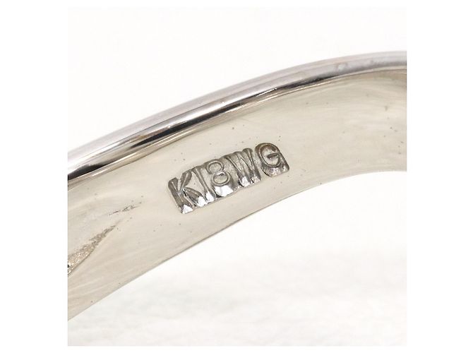 Autre Marque 18K Weißgold-Ring mit Diamant Golden - Ansicht 5