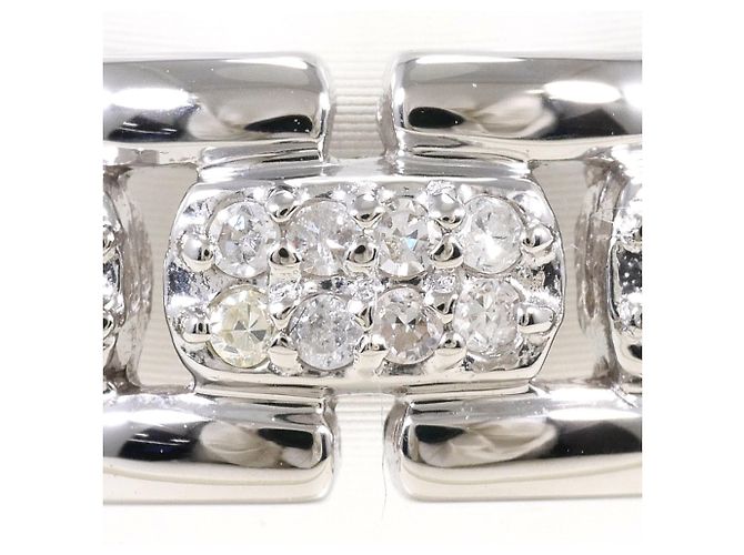 Autre Marque 14K Weißgold Diamantring Golden - Ansicht 2