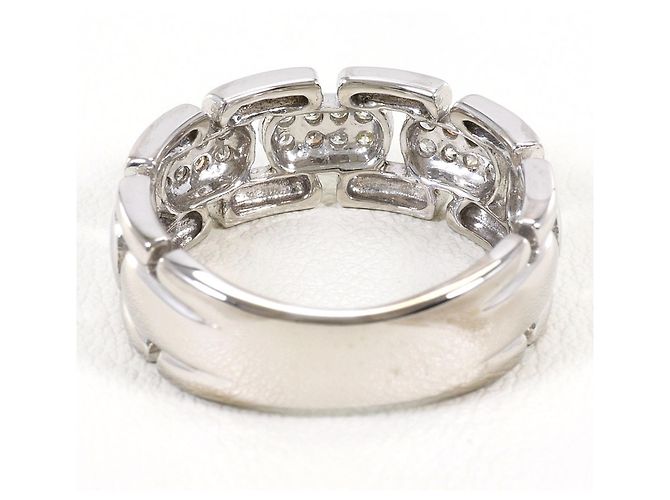 Autre Marque 14K Weißgold Diamantring Golden - Ansicht 4
